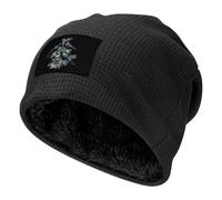 Black Ravens Perched on The Branches Beanie Hats Winter Warm Skull Pullover Cap Cozy Knit Cap for Men And Women Gifts