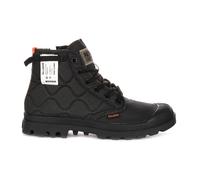 Black Re-Quiltd Boots Unisex Vegan 12 UK