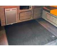 Black Rear Campervan Living Area Carpet - 1000mm x 1200mm - OLPRO | TJ Hughes