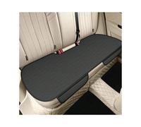 (Black Rear Cushion, Polyester) Summer Cool Car Seat Cover Cool Breathable Fabric Car Front Seat Cushion/Rear Seat Cushion/Three -piece