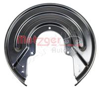 Black Rear Left Right Brake Disc Splash Panel Fits SEAT 90-10 7D0615609