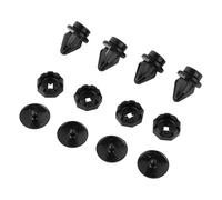 Black Rear Parcel Shelf Clips Compatible with Nissan Juke F15 2010-2014 4 Sets Luggage Fastening Bracket Clips Replacement for 799161KA2A