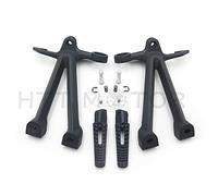 Black Rear Passenger Foot Peg Bracket Fit For Suzuki Gsx-R Gsxr1000 2007 2008