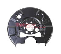 Black Rear Right Brake Disc Splash Panel Fits SEAT VW 83-02 191615612A