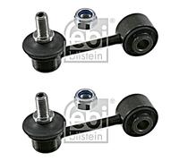 Black Rear Steel Stabiliser Rod Strut FEBI x2 pcs Fits MAZDA 6 GJ6A-28-170B