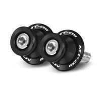 Black Rear Swingarm Spool Paddock Stand Bobbin - MT-09 2014-2026