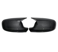 Black Rearview Mirror Cover Look For X1 E84 X3 F25 Pre-LCI 2010 2011 2012 2013 Rearview Mirror Cover(Carbon Look)