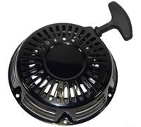 Black Recoil Starter Compatible With 389cc Generator Models 030677 00 And 030677 Heavy Duty Engine Ignition Part For Quick Reliable Starting Performance