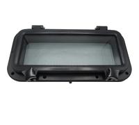 Black Rectangle Marine Window Port (400MMx200MM)
