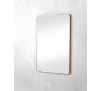 Black Rectangular Metal Wall Mirror - Stylish Entryway Bathroom Living Room & Bedroom Decor Modern Home Accent for Enhanced Space and Elegance