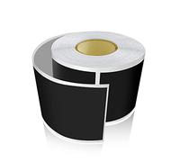 Black Rectangular Stickers 7.6 x 5 cm Colour Code Labels Vinyl Name Tags Sticker Waterproof Removable Roll of 300