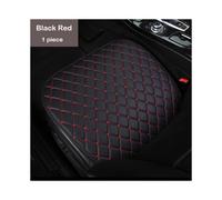 (Black Red (1PC)) PU Leather Car Seat Covers Interior parts Auto Products Universal Cushion