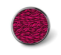 Black Red Bright Zebra Print Pins for Backpack - Enamel Pins Cute Jacket Coat Hat Bags Badge Pin, Funny Novelty Unique Button Pin Women Men Fashion Jewelry Accessories
