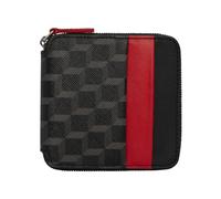 Black Red Card Holder Cube Perspective - male - Pierre Hardy - Wallets & Cardholders - Black - ONE SIZE - Accessories ONE SIZE