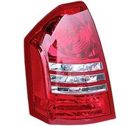 Black Red/Clear Tail Lamp Passenger Side Suitable for Chrysler 300C 2005-20