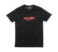 Black/Red Contemporary Tee Men's T-Shirt S
