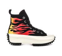 Black Red Flame Hiking Trainers- female- Converse- Sneakers- Multicolor- 7 1/2 UK- Shoes 7 1/2 UK