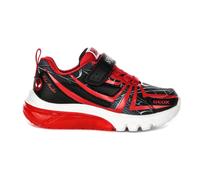 Black Red Kids Mesh Trainers - male - Geox - Kids Sneakers - Multicolor - 34 EU - Kids 34 EU