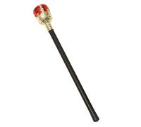 Bristol Novelty BA671 Royal Sceptre, Girls, Red & Black, One Size