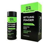 Black Red Semi-Matte Hair Styling Powder for Men, 20g | Medium-Strong Hold | Semi-Matte Finish | Lightweight, Non-Sticky | Instant Volume & Natural Texture for All Hair Types