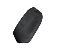 Black-red Thread Car Center Console Armrest Box Leather Cover Interior Accessories Protect For Octavia 2015-2018 soft