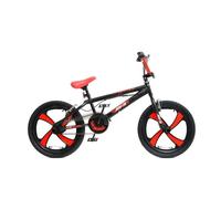 (Black / Red) XN BMX Freestyle 20" MAG Wheel Kids Bike 4 Colours