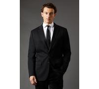 Black Regular Fit Suit Jacket Burton Black 40R