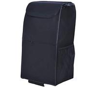 Black Replacement Shopping Cart Bag - Upgrade Your Cart with a Sturdy Tote - Easy Swap for Grocery Shopping, Perfect for Heavy Loads