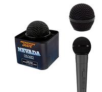 Black Replacement Steel Mesh Grille Heads For Shure SM58, BETA 58, Dynamic Microphones - Includes Protective Storage Tin Case
