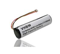 Black Replacement TomTom Battery for Go 300, 400, 500, 510, 530, 600, 710, 910, RIDER 2300mAh