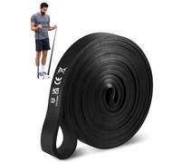 Black Resistance Band Set for Men and Women, Exercise Bands Pull Up Bands with Various Resistance Levels for Strength Training Fitness Pilates Yoga Stretching and Toning Workout Bands