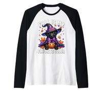 Black Retriever Fall is My Favorite Color for Labrador Mom Raglan Baseball Tee