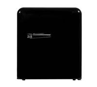 Black Retro Mini Fridge/drinks Cooler 45L - Sia Rfm44K