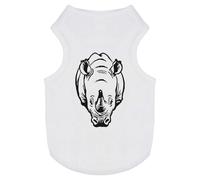 'Black Rhino' Pet Dog/Cat T-Shirt (PT00125942)