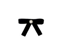 Black Ribbon Brooch Pin for Awareness & Remembrance,Alloy Mourning Lapel Pin for Funeral, Memorial Service, Elegant Black Ribbon Badge (Style D)
