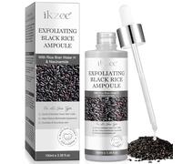 Black Rice Exfoliant Serum - Exfoliating Black Rice Peel Shot Ampoule, Skin Peel & Hydration Shot for Face and Body, Gentle Remove Dead Skin & Blackhead, Active Skin Repair So Soft