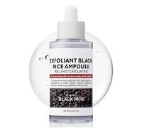 Black Rice Exfoliating Ampoule - Gentle Exfoliant Serum with Black Rice Extract for Smoother Skin - Hydrating Face Ampoule to Help Refine Texture & Improve Radiance