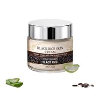 Black Rice Skin Repair Essence Cream, Fast Absorb, Gentle Calming Dry Sensitive Skin Moisturizer, Long Lasting Hydration Anti-Dull Daily Repair Lotion, for All Skin Types (1PC)