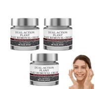 Black Rice Skin Repair Essence Cream, Multi-Effect Black rice Essence, Rice Bran Exfoliating Creams, Firming & Wrinkle, Deeply Nourishes the Skin, For All Skin Types (3pcs)