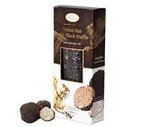 Black Rice Venere rice Black Venus Rice with Black Summer Truffle Tuber Aestivum Vitt, Rich in Antioxidants, Fibres, Vitamin E, Healthy Weight Body Control (1 x 250gr)