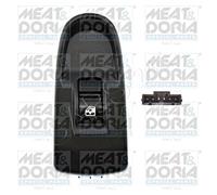 Window lift switch Right Front black 26753 MEAT & DORIA for IVECO DAILY V Van