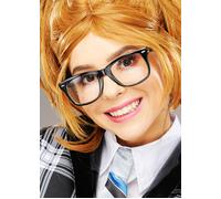 Black Rimmed Nerd Style Glasses with Lenses