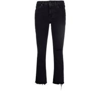 Black Ripped Cropped Denim Jeans - female - 3X1 - Cropped Jeans - Black - W27 - Jeans W27