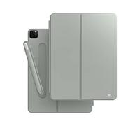 Black Rock Magnetic Case, Case Fits Apple iPad Pro 6th Generation 2022 12.9 Inch I Shockproof Smart Cover, Pen Holder (Sage)