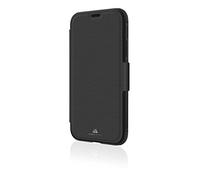 Black Rock Robust Protective Case for Apple iPhone Xs, Magnetic Flip, Plastic, 180° or 360° Perfect Protection, Black