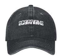 Black Rock Scorpions Rock Band Baseball Cap Casual Couple Women Trucker Hat Sunshade Kpop Rock Baseball Caps Gift