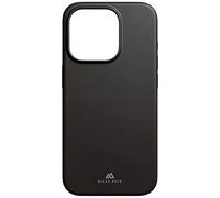 Black Rock Urban Case for iPhone 15 Pro (Wireless Charging Compatible, Slim, Ultra Slim, Sturdy Frame, Silicone Case, Black)