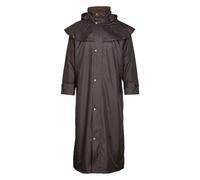 Black Roo Stockman Coat Various Sizes brown Size:XL