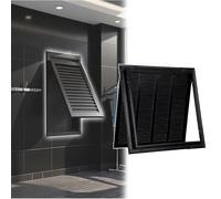 Black Roof Hatch Door Skylight,Heavy Duty Commercial Roof Access Hatch, with Removable Strainer and 180 Degree Opening Angle.Ideal for Attic,Shed,Garage,Play House,Coop Wxl_18 x 40 in
