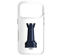 Black Rook Chess Piece Costume Case for iPhone 17 Pro